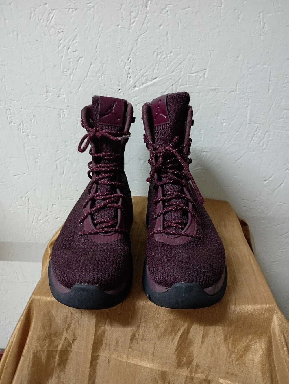 Men's Nike air Jordan future waterproof night maroon boots 10.5